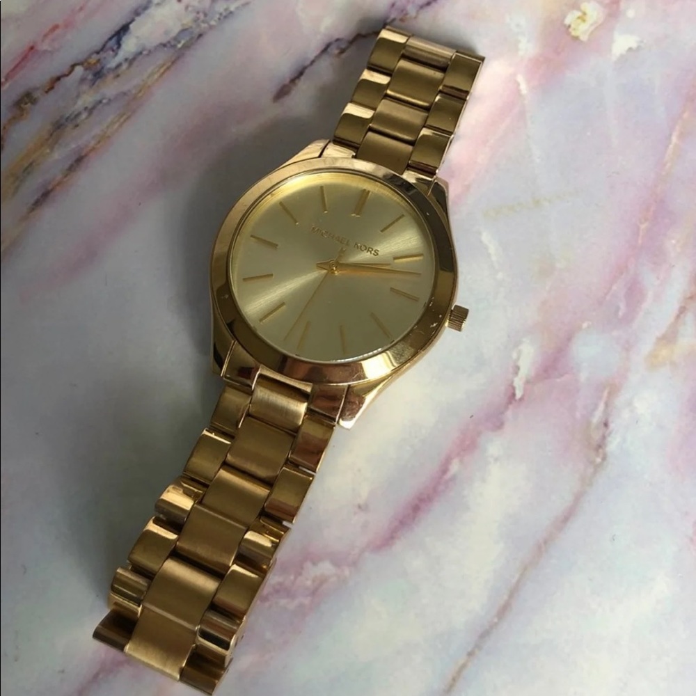 Gold Michael Kors Watch style MK3179